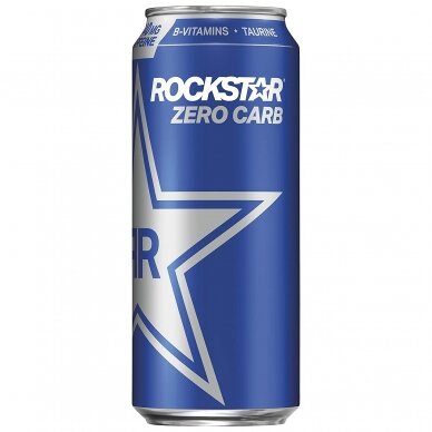 Energetinis gėrimas ROCKSTAR Zero Carb 473ml