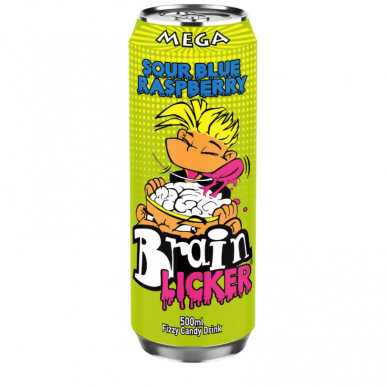 Gaivusis gėrimas BRAIN LICKER Sour Raspberry 500ml