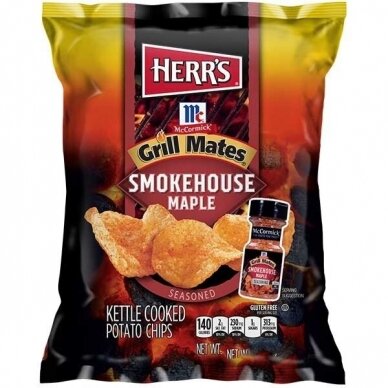 Traškučiai HERR'S Grill Mates Smokehouse Maple 184g